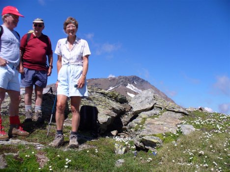 John, Alasdair and Pamela